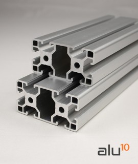 Profilé Aluminium Rainuré 40*80
