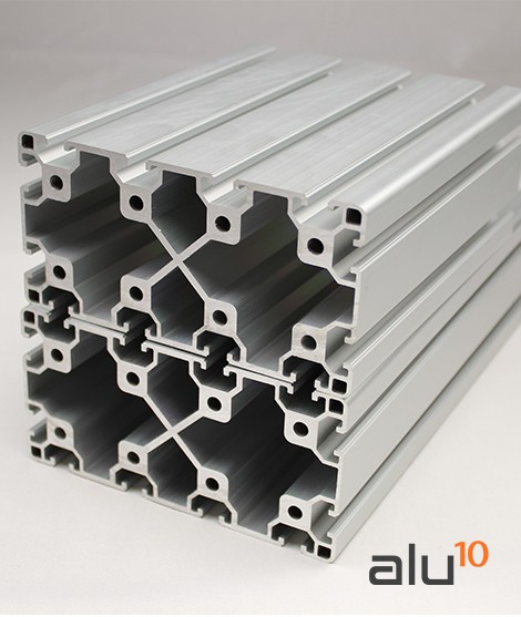 Profilo Alluminio Cava 8 80160 Protezione Macchine
