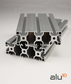 Profilé Aluminium Rainuré 40*120