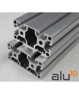 Aluminio Ranurado 40*80DF